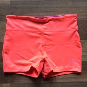 Neon Pink/Coral Women’s Athletic Shorts